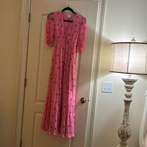 Chiffon maxi dress